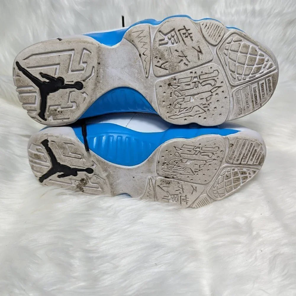 Air Jordan Men's  Style 302370-401 White Blue Size 9.5